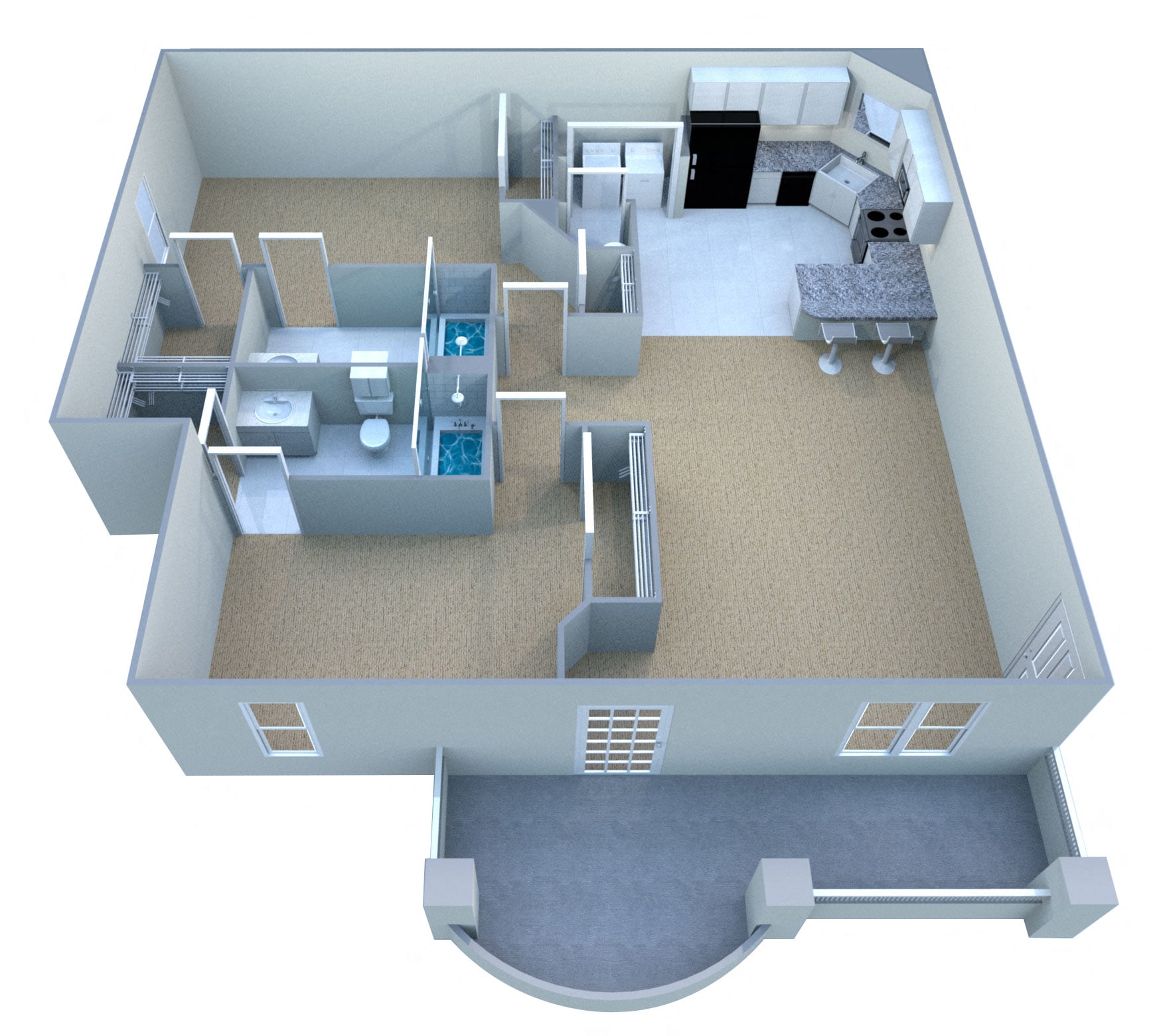 Suite A Floorplan